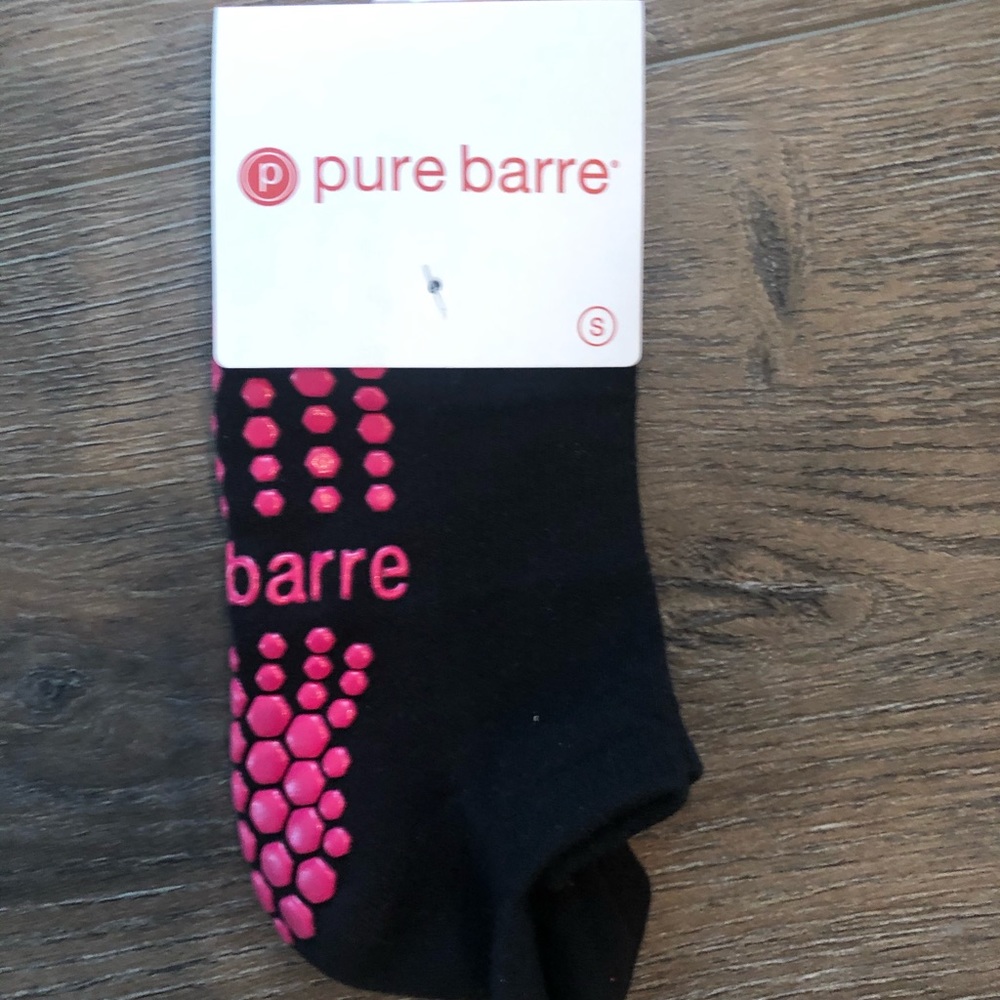 NWOT Pure Barre Socks - Pink - Small